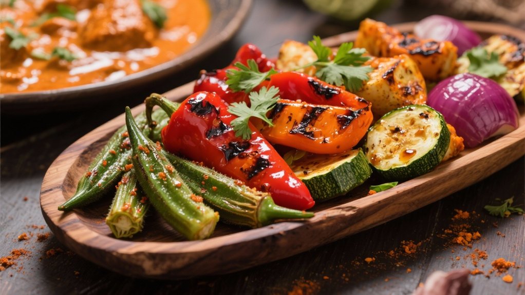 smoky spiced vegetable side
