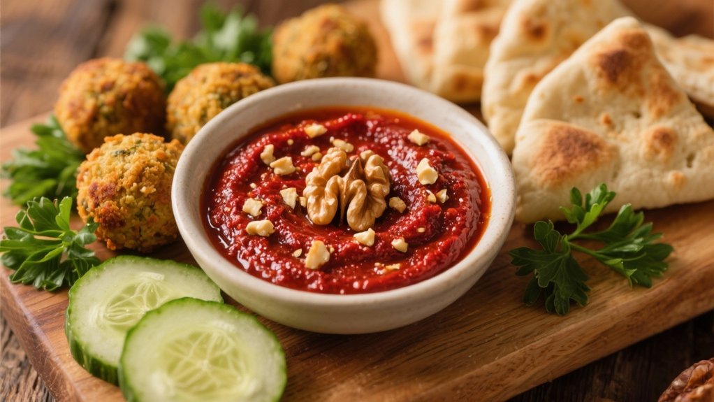 smoky tangy nutty dip