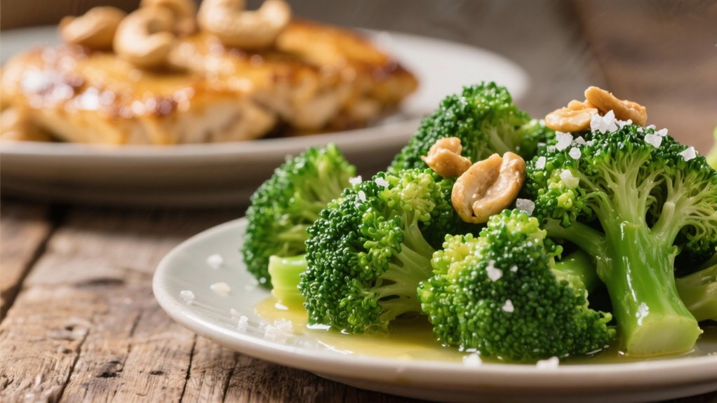 steamed broccoli pairs beautifully