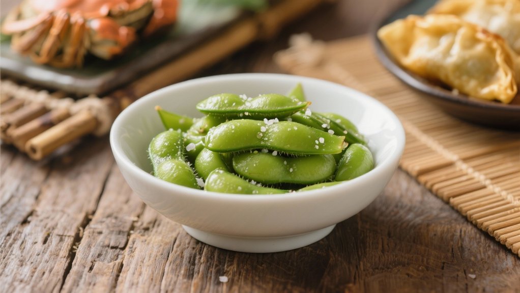 steamed edamame for health