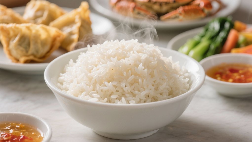 steamed jasmine rice pairing