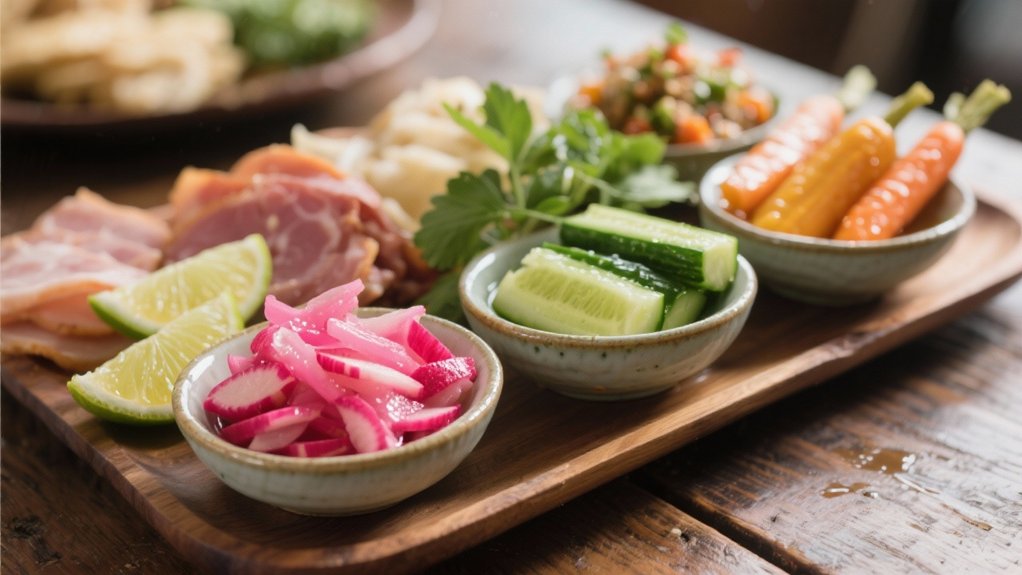 tangy crunchy pickled vegetables
