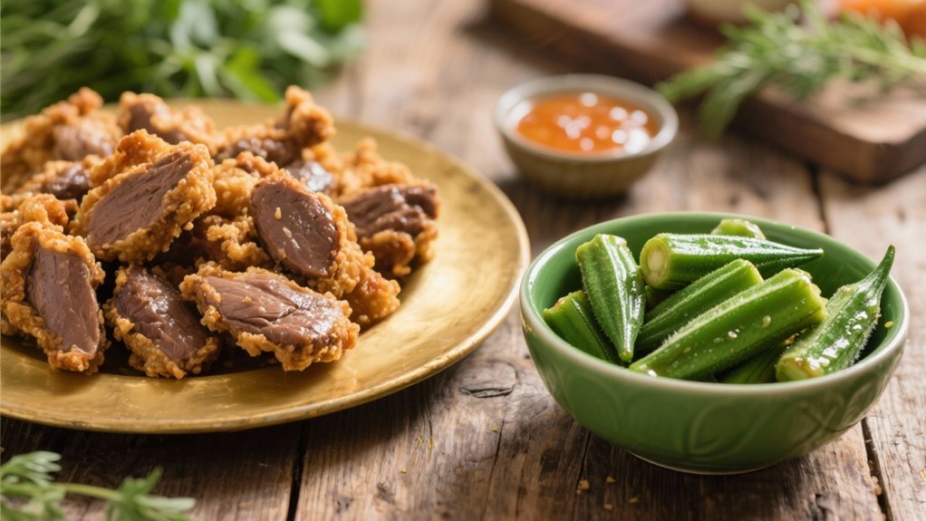 tangy pickled okra delight