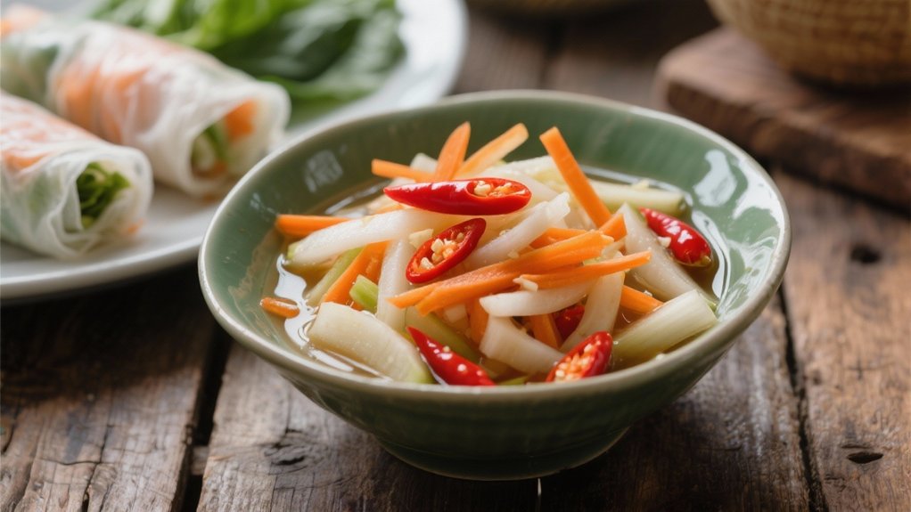tangy pickled vegetable accompaniment