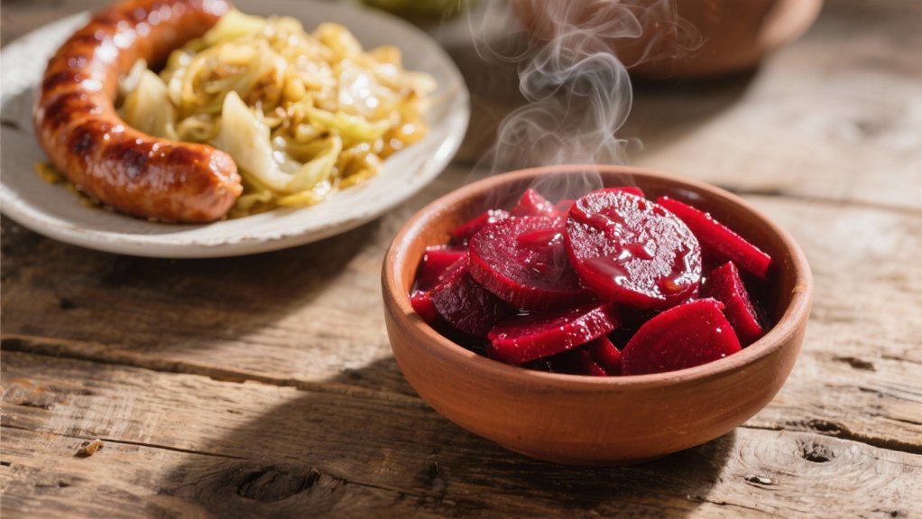 tangy sweet colorful beets