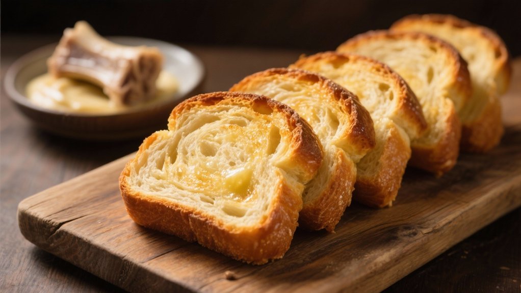 toasted brioche enhances marrow