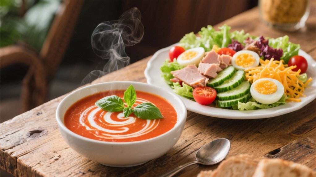 tomato basil soup pairing