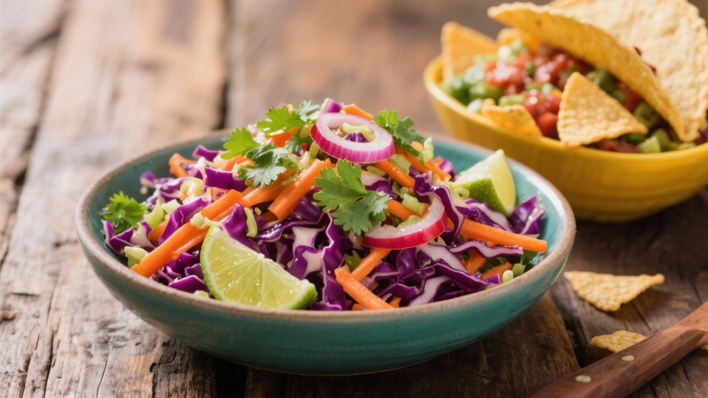 vibrant zesty coleslaw creation