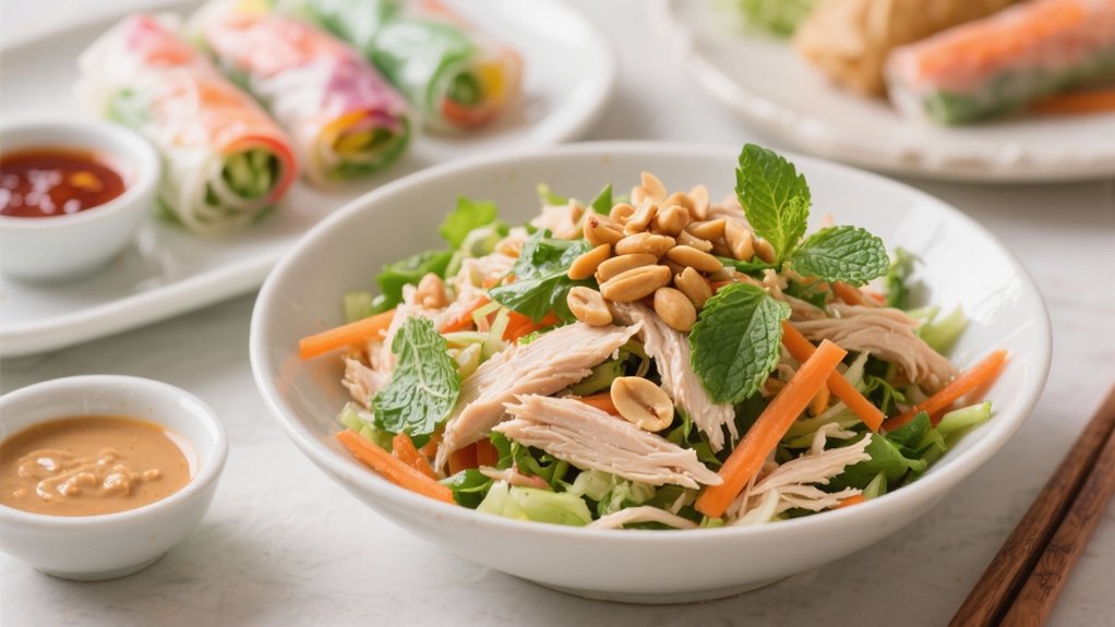 vibrant zesty vietnamese salad