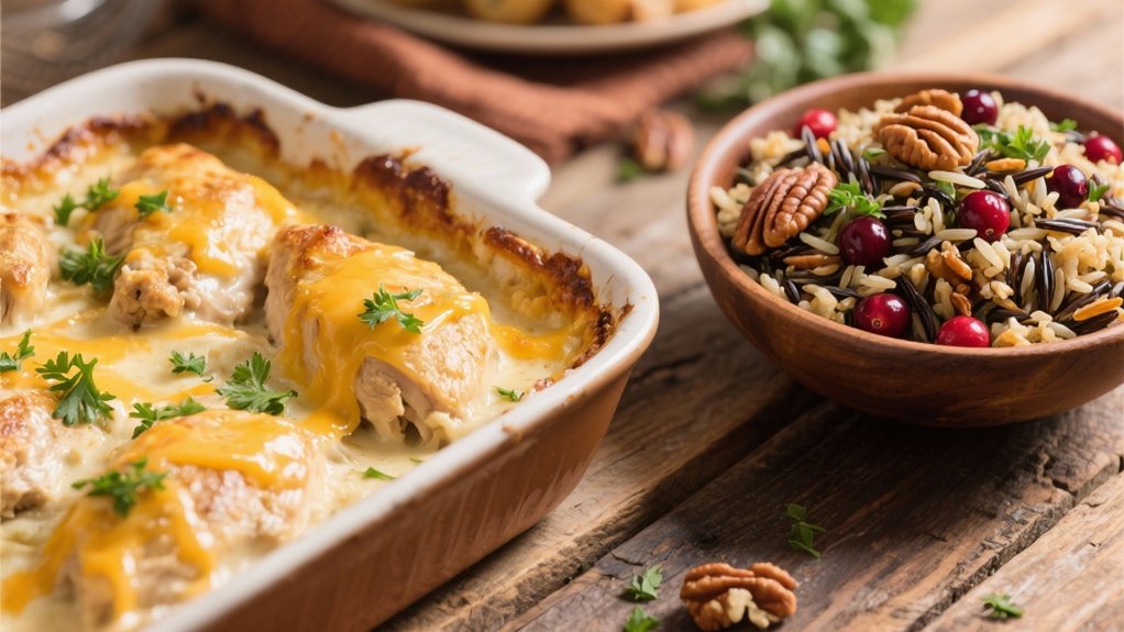 wild rice casserole stuffing