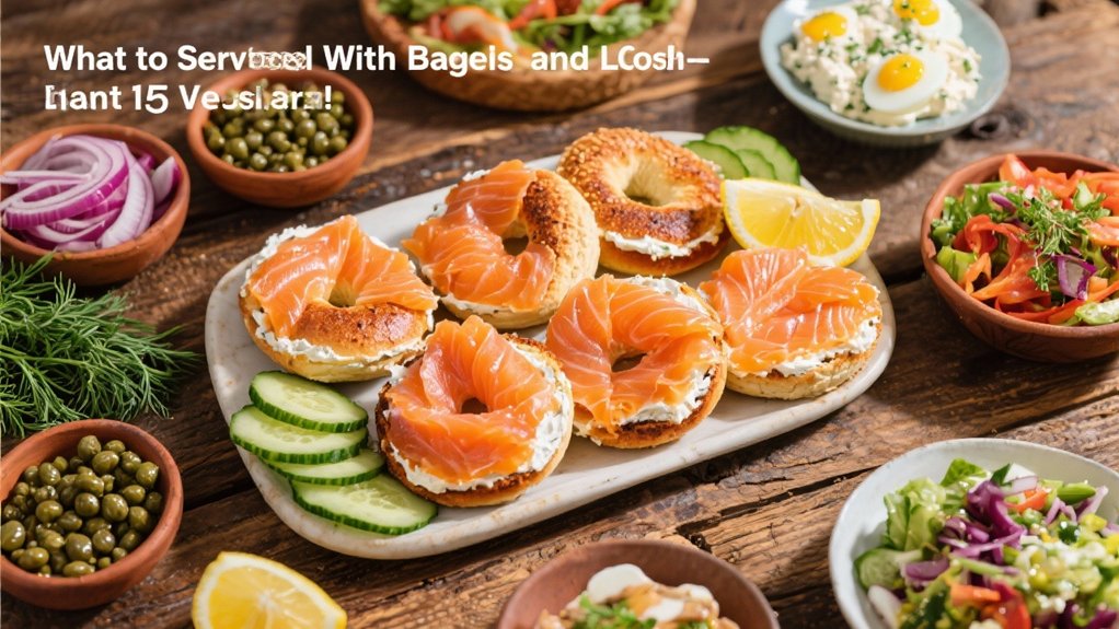 bagels and lox pairings