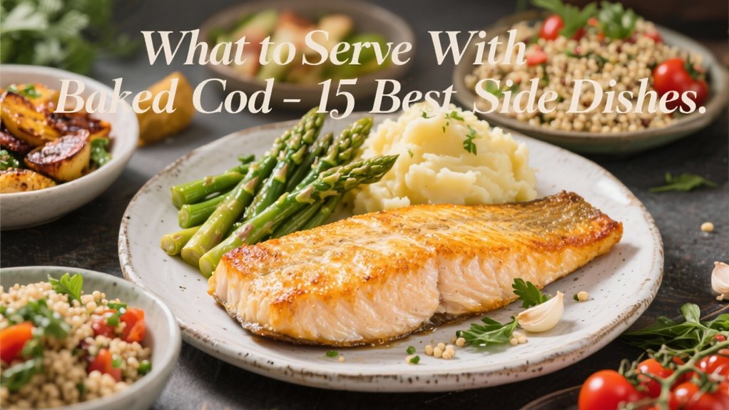 baked cod side dish options
