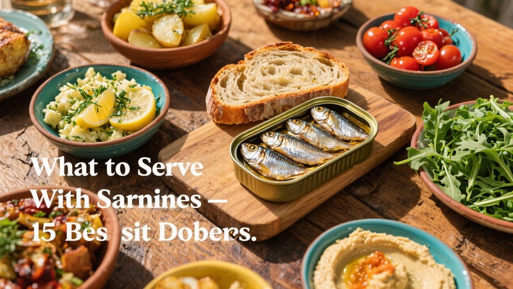 best accompaniments for sardines