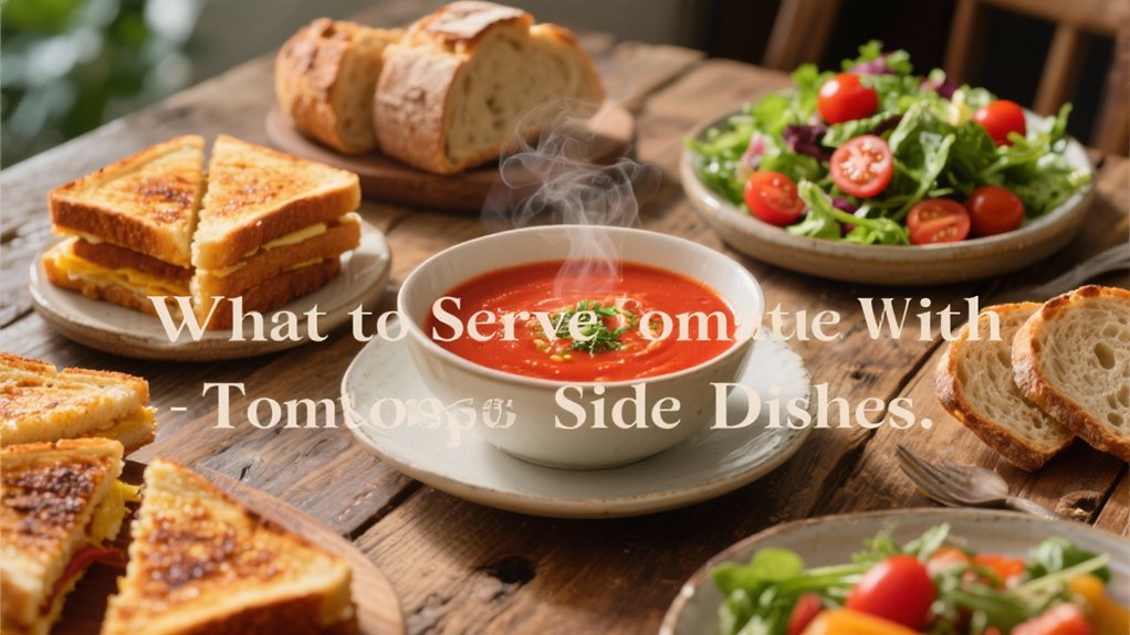 best accompaniments for tomato soup
