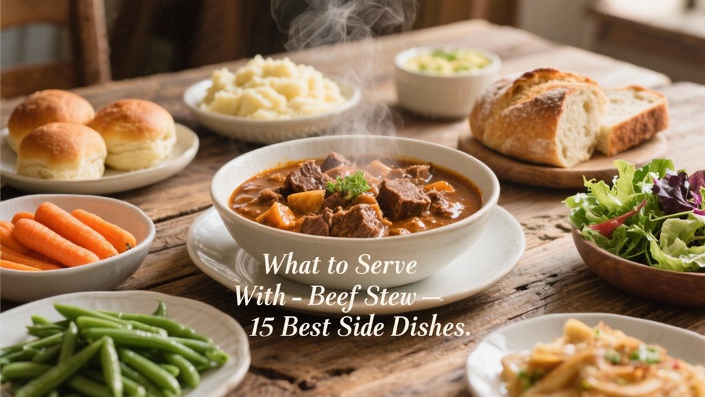 best side dishes beef stew
