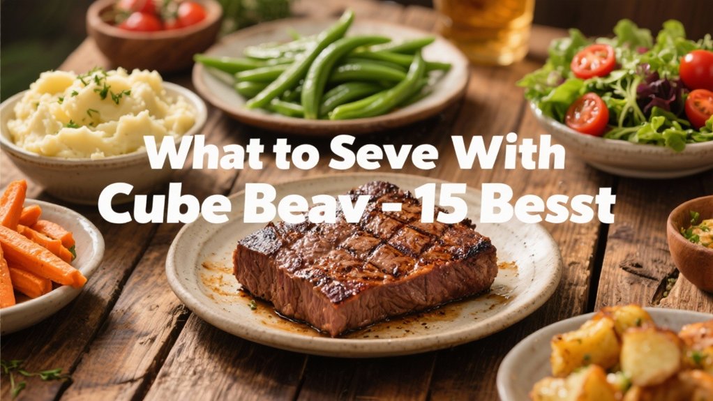best side dishes cube steak