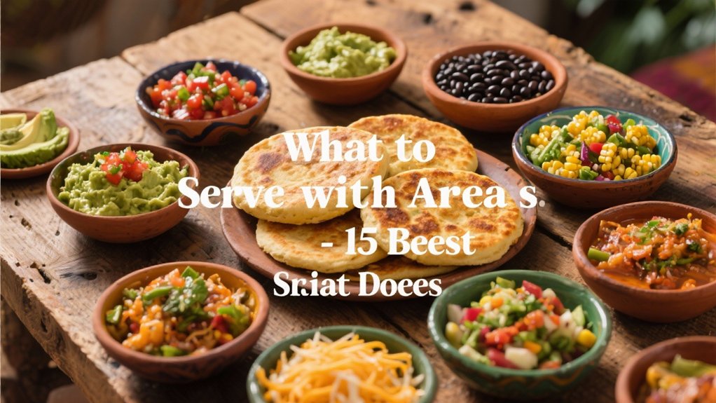 best side dishes for arepas