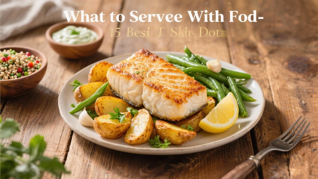 best side dishes for cod