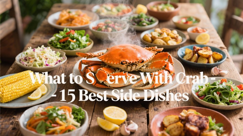 best side dishes for crab
