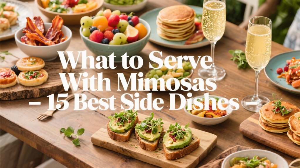 best side dishes for mimosas