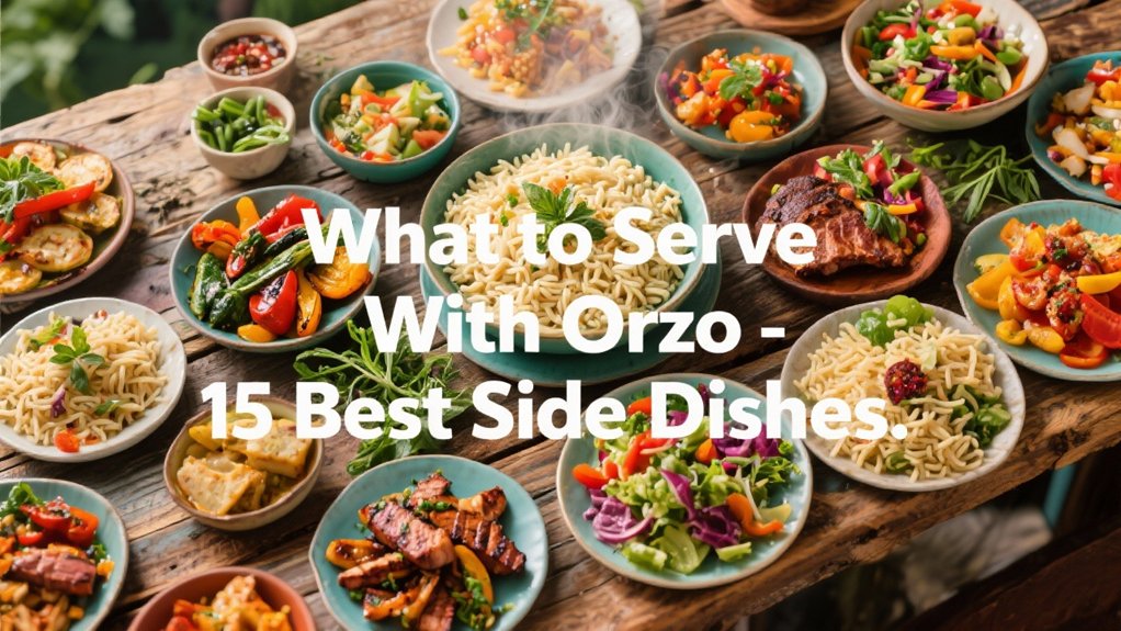 best side dishes for orzo