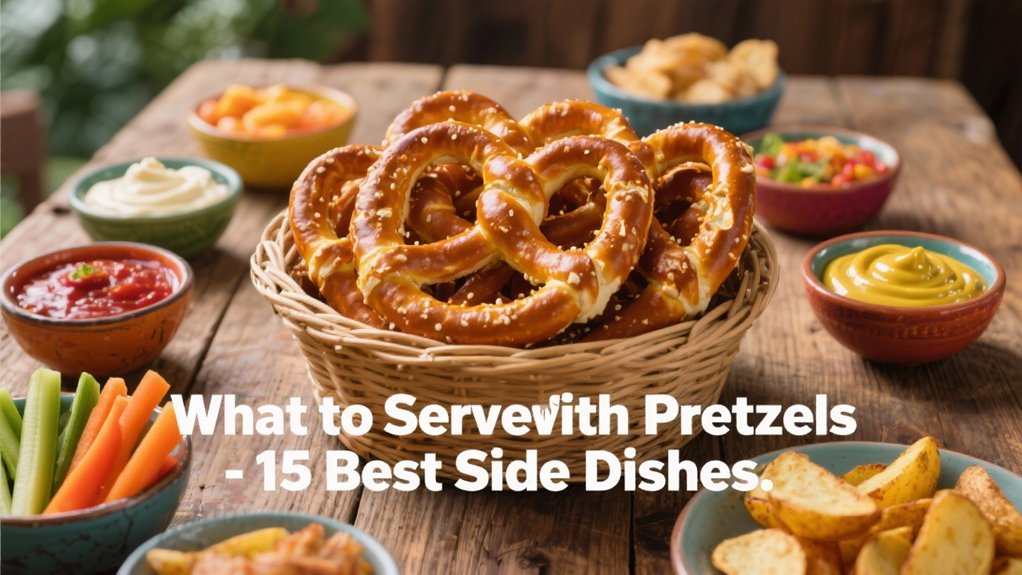 best side dishes for pretzels