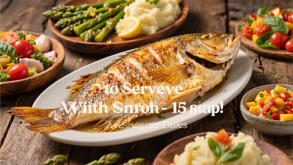 best side dishes for snapper