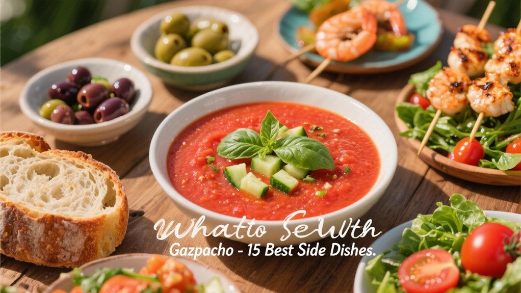 best side dishes gazpacho