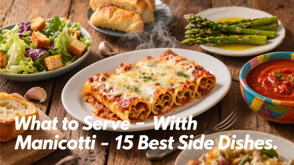 best side dishes manicotti