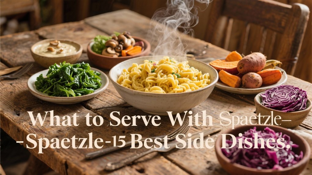 best side dishes spaetzle