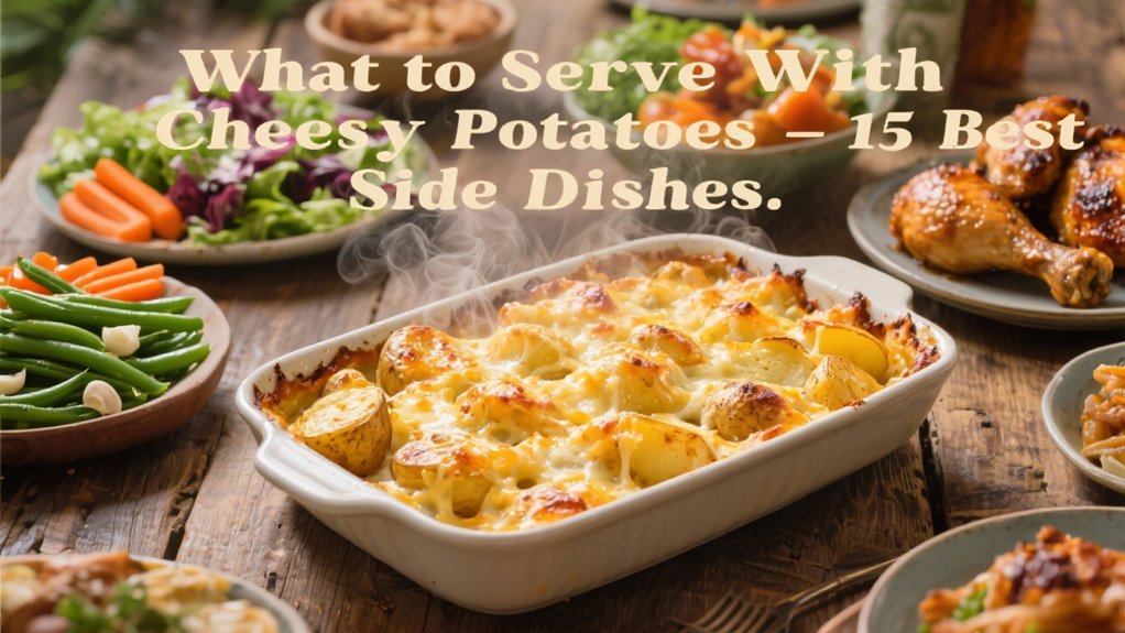 best sides for cheesy potatoes