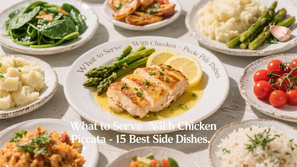 best sides for chicken piccata