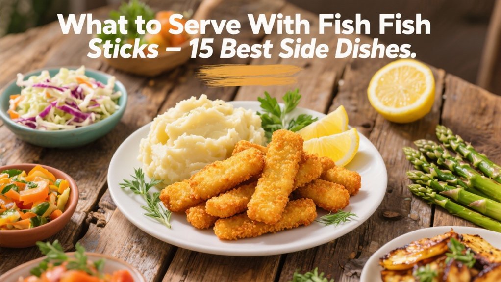 best sides for fish sticks