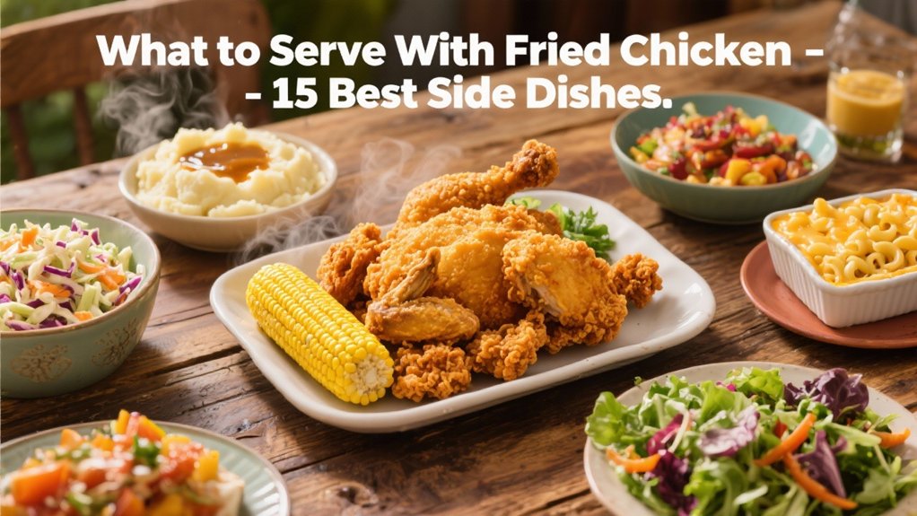 best sides for fried chicken