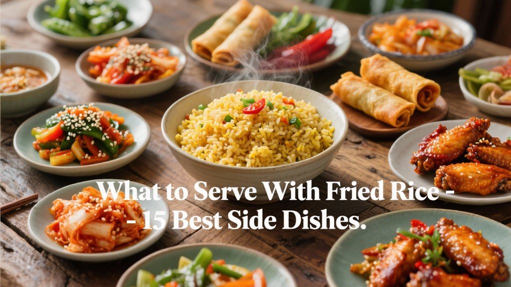 best sides for fried rice
