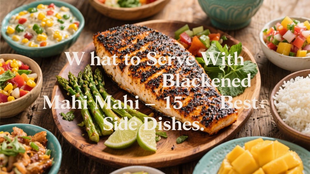 best sides for mahi mahi