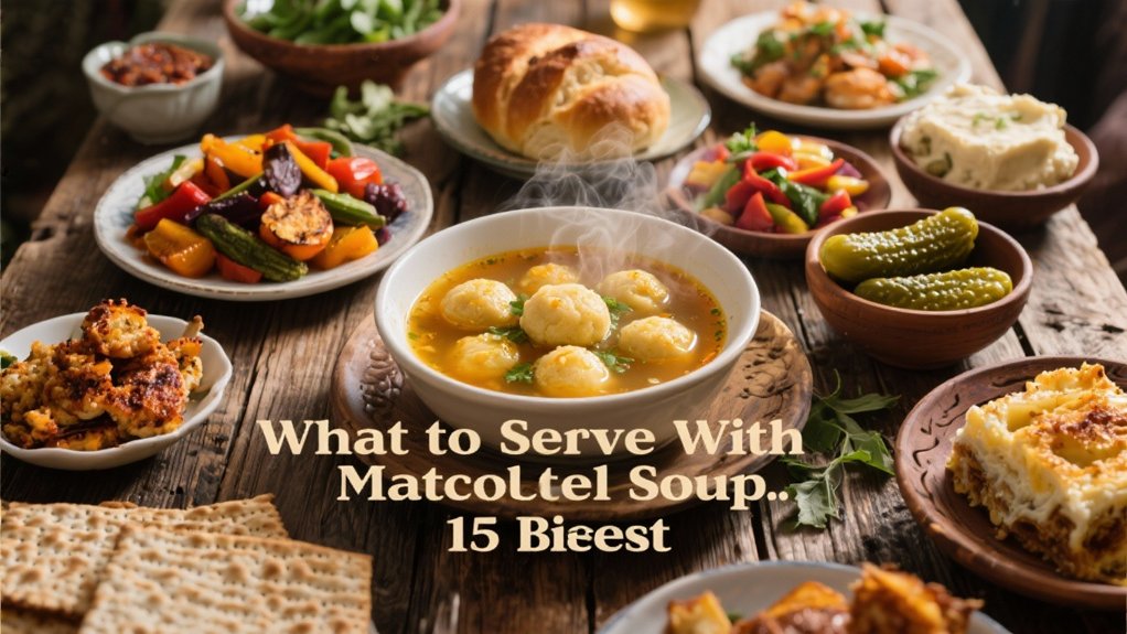 best sides for matzo ball