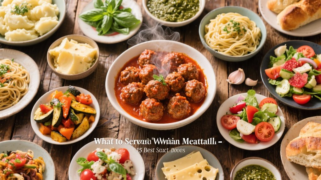 best sides for meatballs