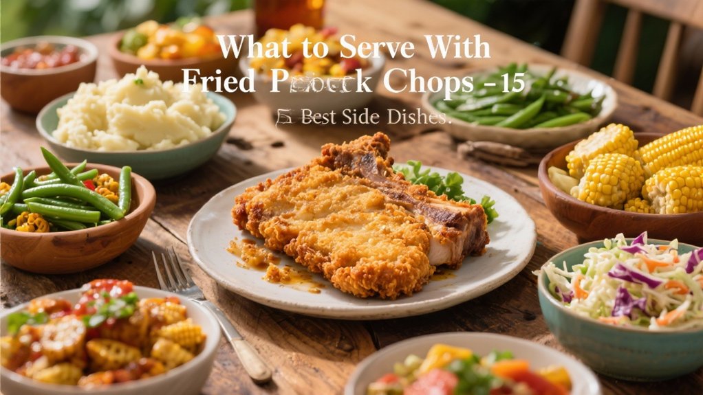 best sides for pork chops