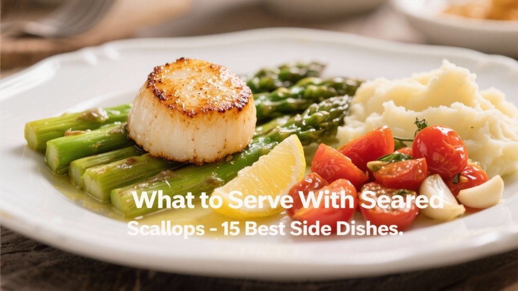 best sides for scallops