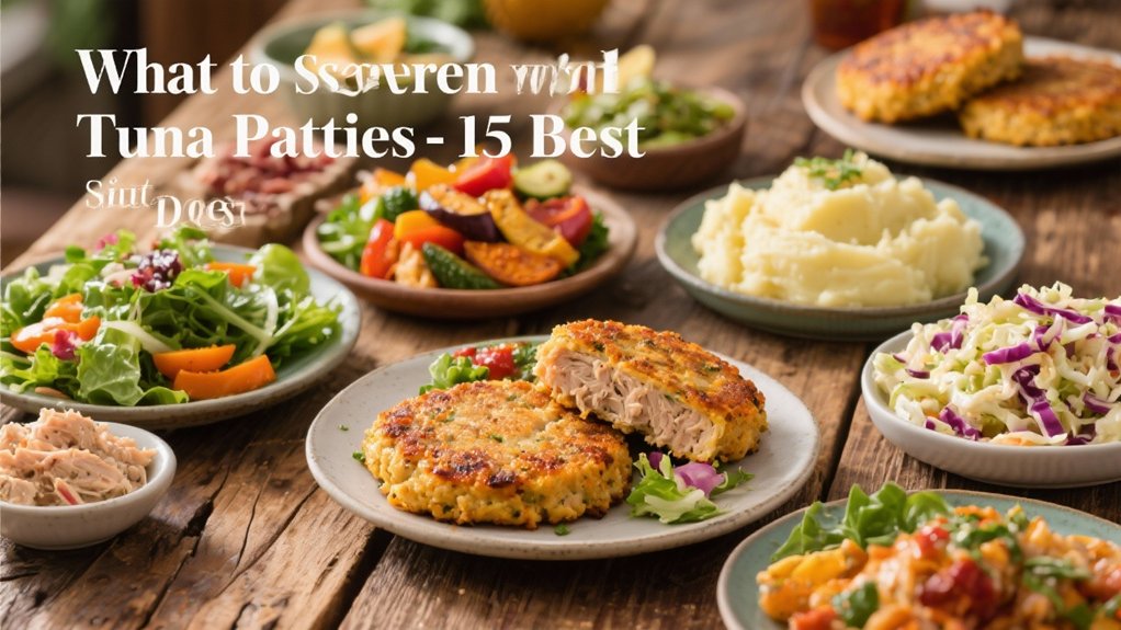 best sides for tuna patties