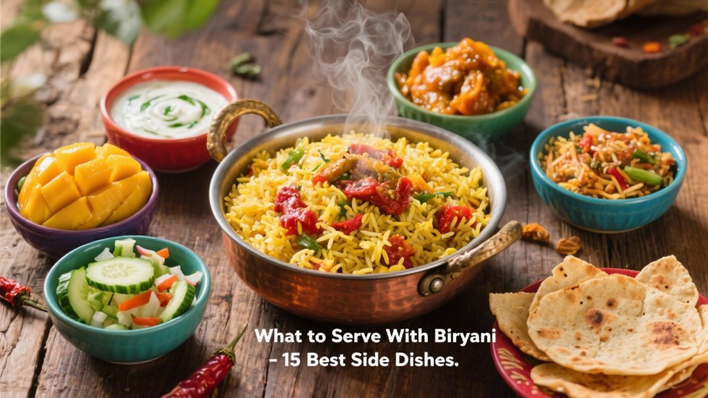 biryani perfect side dishes
