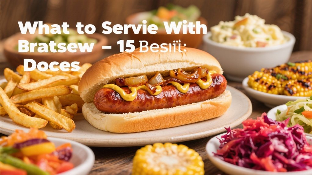 bratwurst bun side dishes