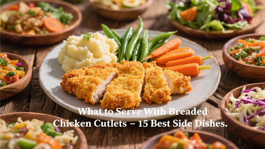 breaded chicken cutlet pairings