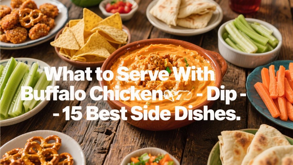 buffalo chicken dip sides