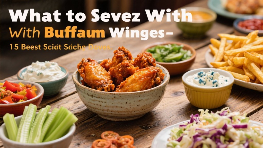 buffalo wings side dishes