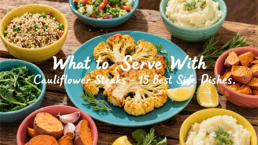 cauliflower steaks side dishes