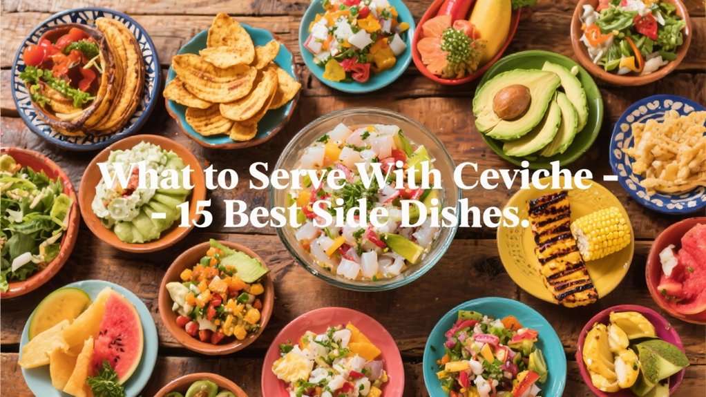 ceviche side dishes suggestions