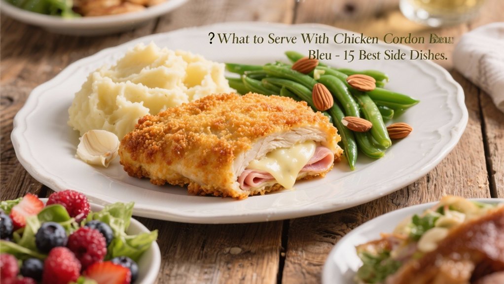chicken cordon bleu sides