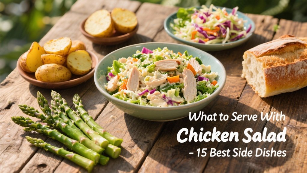 chicken salad side dish options